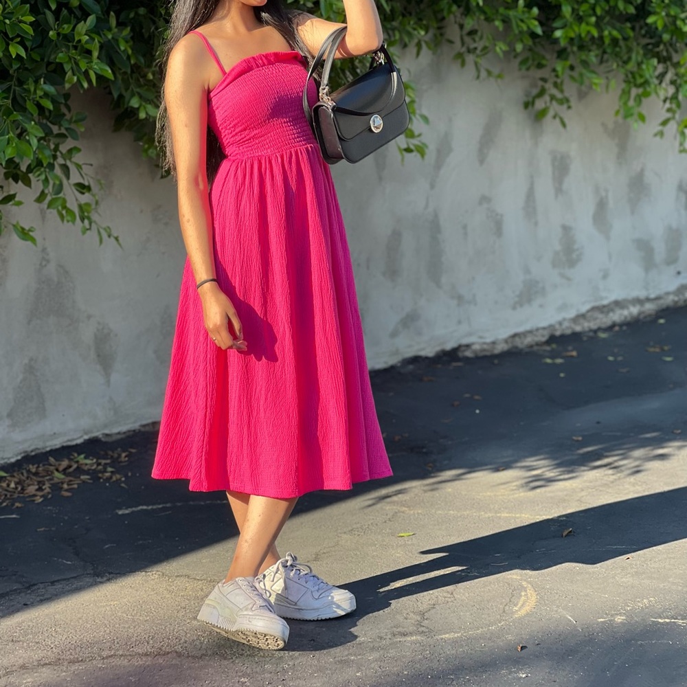 Pink dress